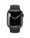 Apple Watch S7 GPS Boîtier alu Midnight 41mm Bracelet Sport